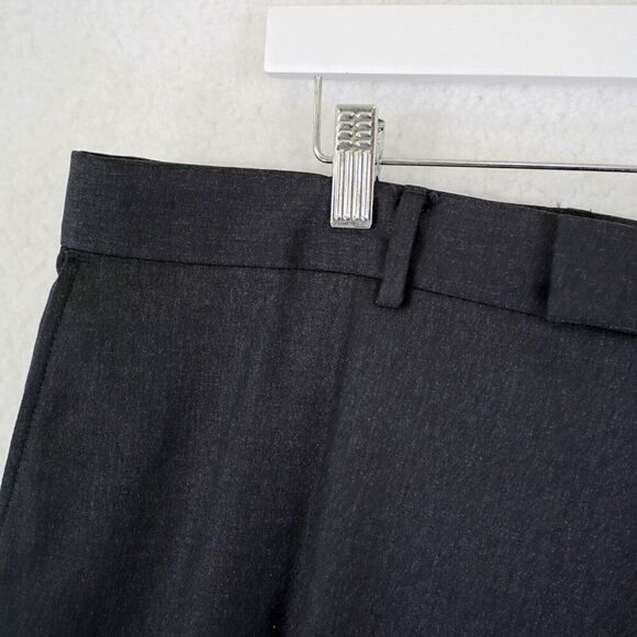 Hugo Boss James Brown Super 100s Wool Charcoal 39/27 Dress Pants Mid Rise Flat F - Picture 2 of 9